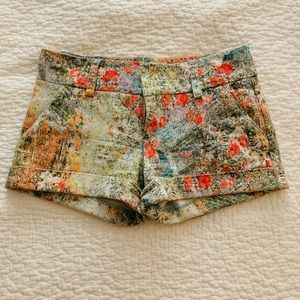 Vintage floral shorts from Alice and Olivia
